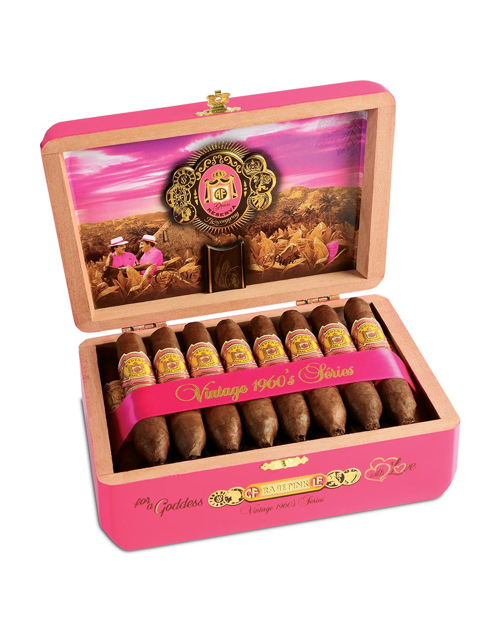 Arturo Fuente Rare Pink Vintage 1960's Series Short Story (25)