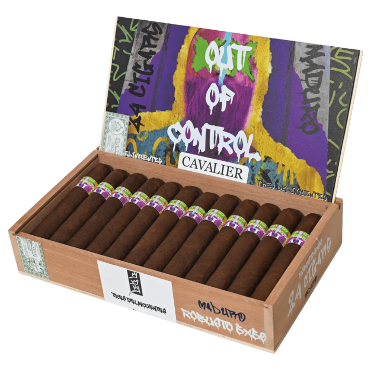 Tres Delincuentes MD Core Line Robusto (24) - Image 2