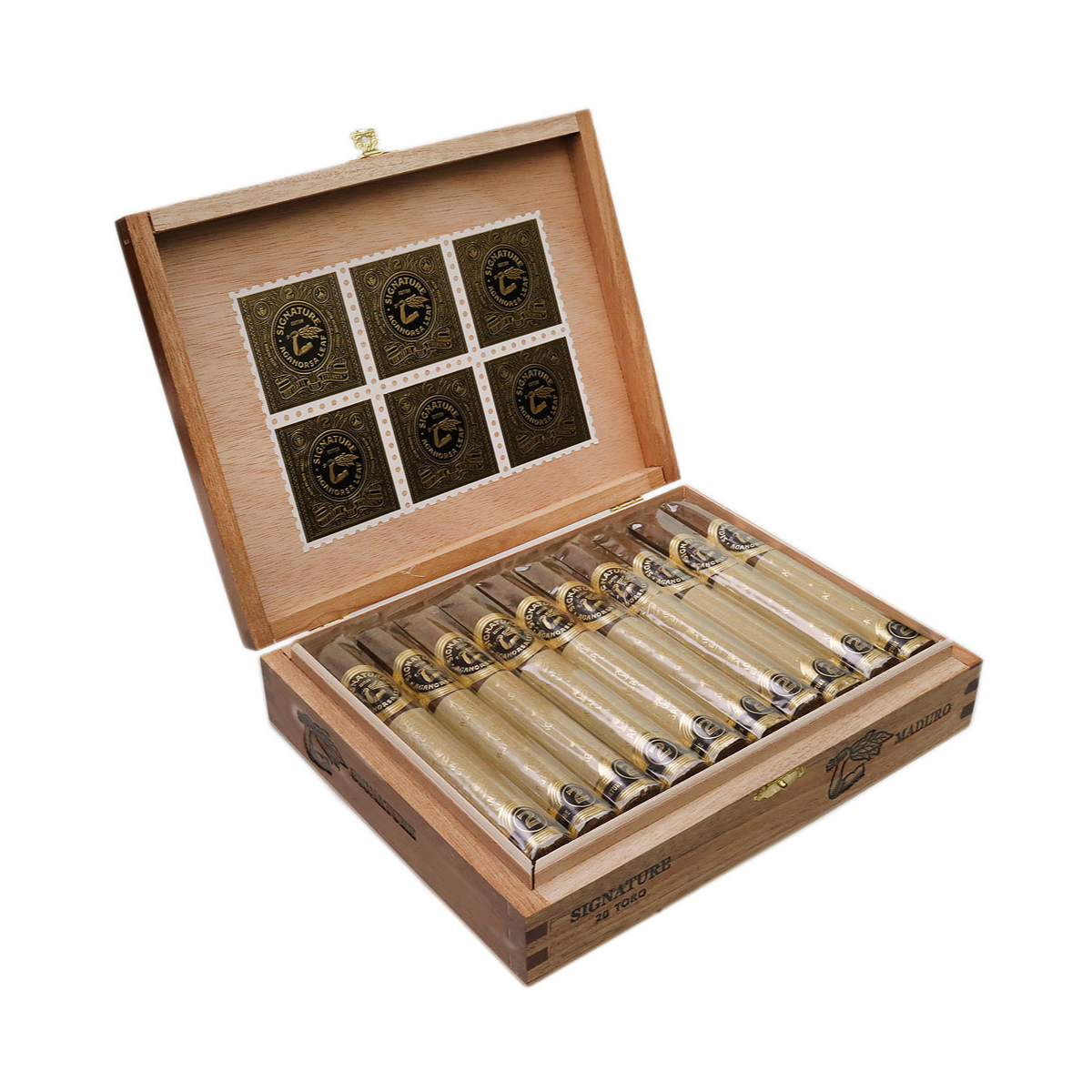 Aganorsa Leaf Signature Maduro Toro (20)