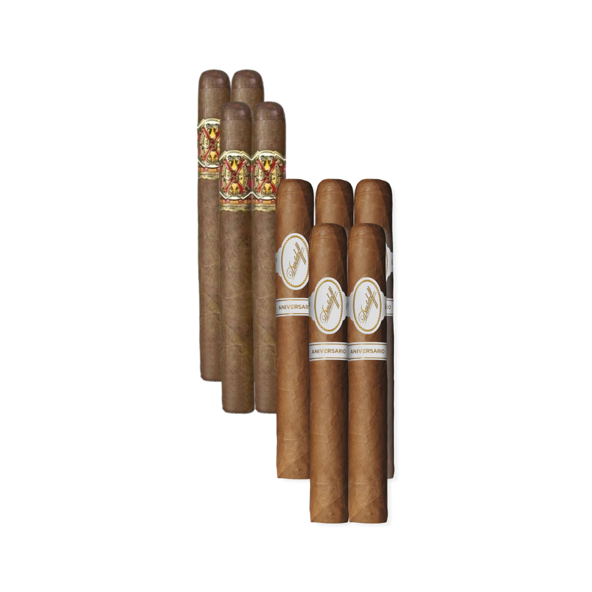 Mix Pack (9): Opus X Reserva d'Chateau (4) + Davidoff Aniversario No. 3 (5)