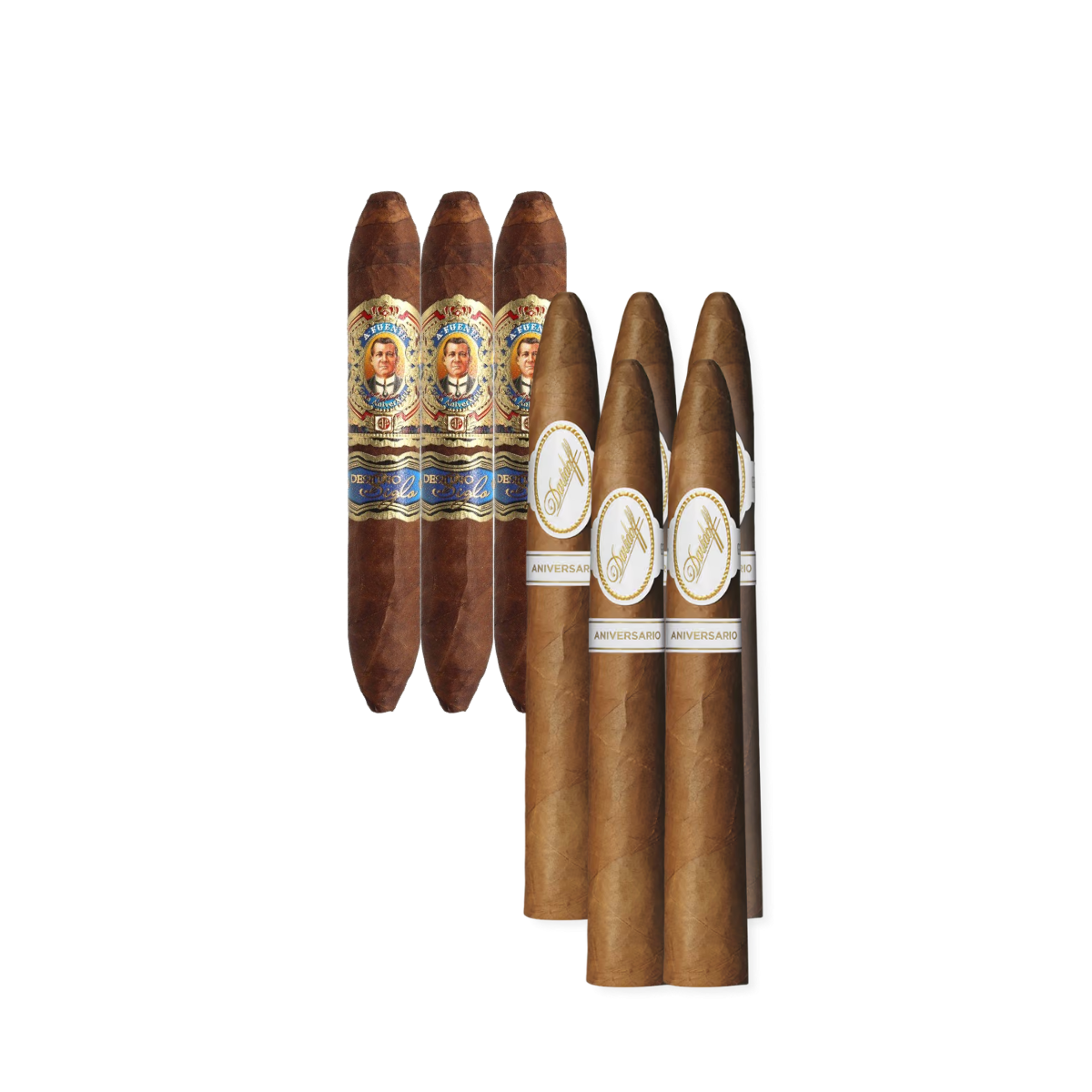 Mix Pack (8): Arturo Fuente Destino al Siglo Amor (3) + Davidoff Aniversario Special T (5)