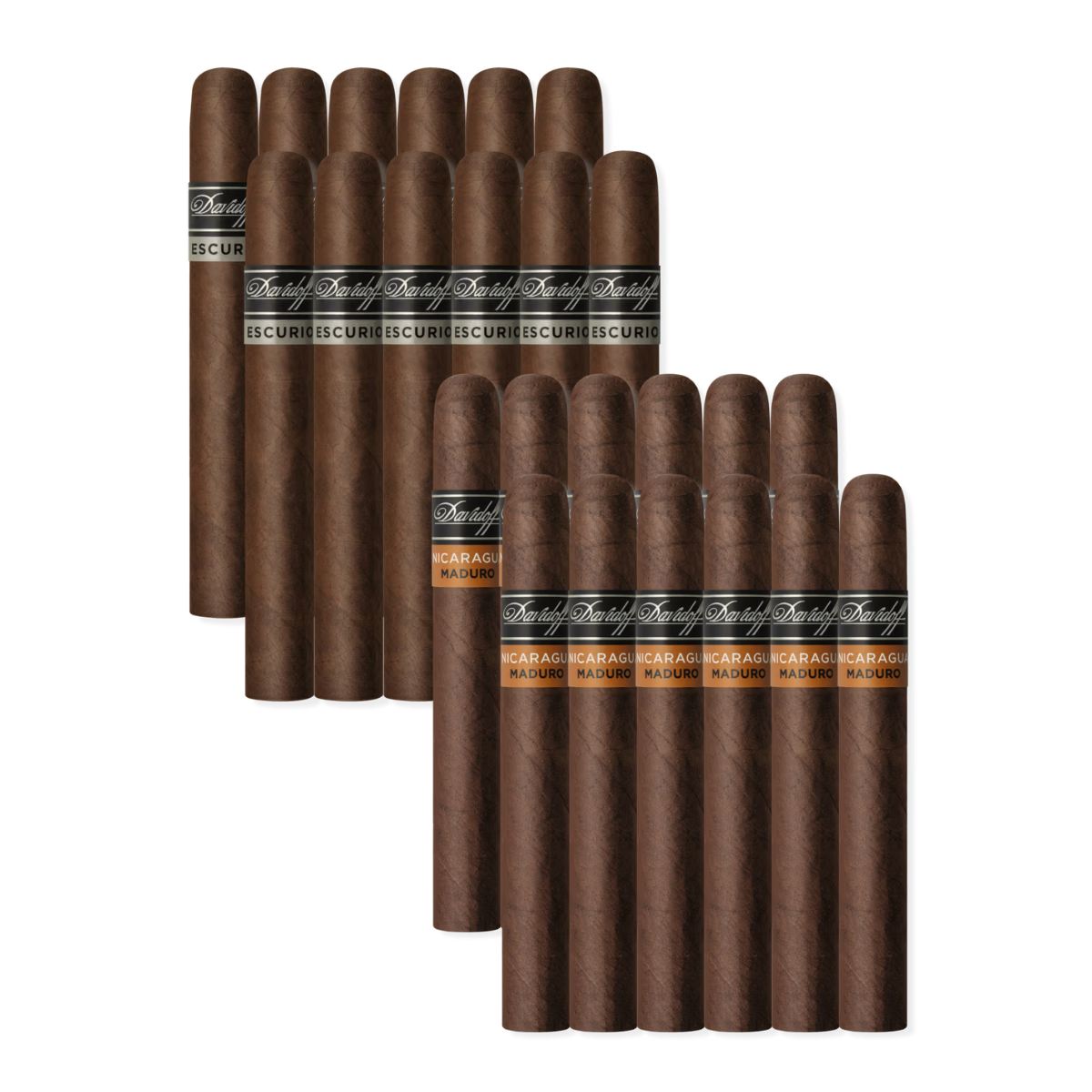 Mix Pack (24): Davidoff Primeros Escurio (12) + Davidoff Primeros Nicaragua Maduro (12)