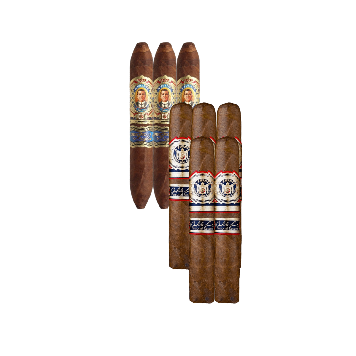 Mix Pack (8): Arturo Fuente Destino al Siglo Amor (3) + Arturo Fuente Don Carlos Personal Reserve Natural (5)